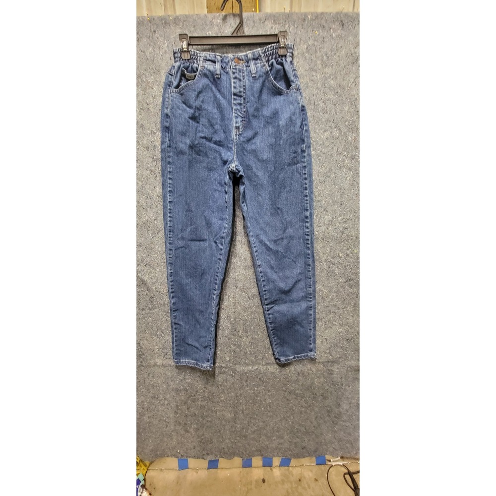 Lee Women's Blue‎ Jeans Side Eleatic at the Waist Straight Leg Size 6